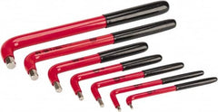 Wiha - 7 Piece Insulated L-Key Hex Key Set - Hex Range 3 to 12mm - Caliber Tooling