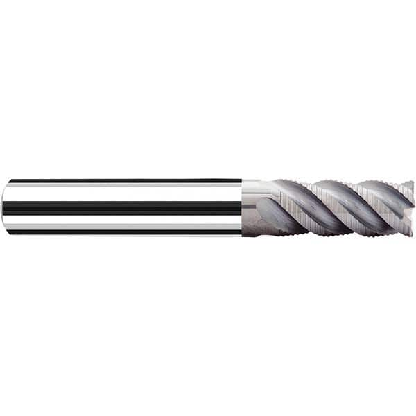 Fraisa - 5/16" Diam, 1" LOC, 4 Flute Solid Carbide Roughing Square End Mill - Caliber Tooling