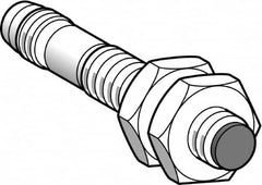 Telemecanique Sensors - PNP, NC, 2.5mm Detection, Cylinder, Inductive Proximity Sensor - 3 Wires, IP65, IP67, 12 to 24 VDC, M8x1 Thread, 42mm Long - Caliber Tooling