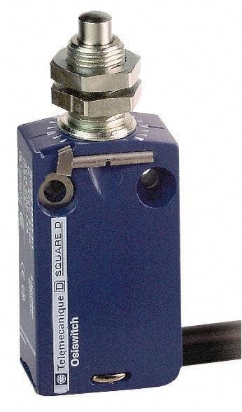 Telemecanique Sensors - DP, NC/NO, 240 VAC, Removable Cable Terminal, End Plunger Actuator, General Purpose Limit Switch - IP66, IP67, IP68 IPR Rating - Caliber Tooling