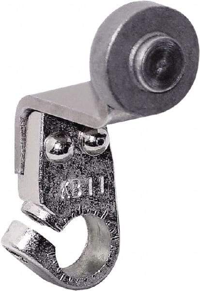 Square D - 1-1/2 Inch Long, 3/4 Inch Diameter, Cast Zinc Body, Limit Switch Operator - 1/4 Inch Face Width, Iron Roller, For Use with Limit Switches - Caliber Tooling