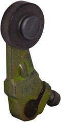 Square D - 1-1/2 Inch Long, 1/4 Inch Diameter, Cast Zinc Body, Limit Switch Lever Roller - 1/4 Inch Face Width, Steel Roller, For Use with Limit Switches - Caliber Tooling