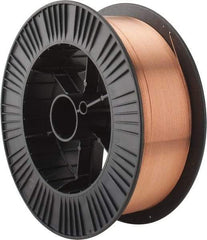 Welding Material - ER70S-6, 0.035 Inch Diameter, Carbon Steel MIG Welding Wire - 33 Lb. Roll - Exact Industrial Supply