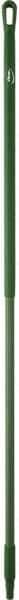 Vikan - 59 x 1-1/4" Fiberglass Squeegee Handle - European Threaded Connection, Green - Caliber Tooling