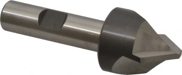 Hertel - 1" Diam Single End Cobalt Chamfer Mill - Caliber Tooling