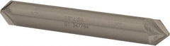 Hertel - 3/8" Diam Double End Cobalt Chamfer Mill - Caliber Tooling