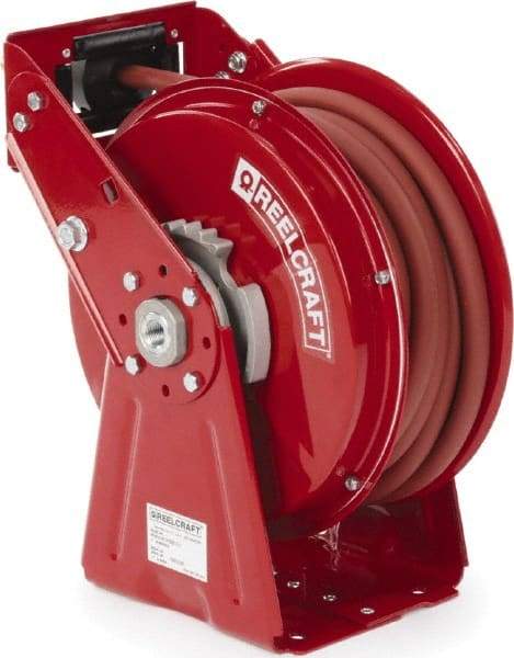 Reelcraft - 35' Spring Retractable Hose Reel - 300 psi, Hose Included - Caliber Tooling