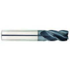 3/4" Dia. - 1-1/2" LOC - 4" OAL - 4 FL Carbide S/E HP End Mill-AlTiN - Caliber Tooling