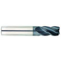 5/8" Dia. - 1-1/4" LOC - 3-1/2" OAL - 4 FL Carbide S/E HP End Mill-AlTiN - Caliber Tooling