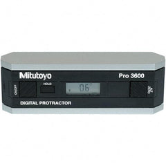 Mitutoyo - Digital & Dial Protractors Style: Digital Measuring Range (Degrees): 360.00 - Caliber Tooling