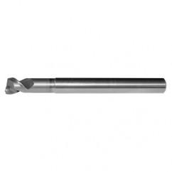 1/2x1/2x9/16x1-1/2x5 5FL Square Carbide End Mill-Round Shank-Uncoated - Caliber Tooling