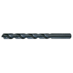 23/64 RHS / RHC HSS 135 Degree Split Point Heavy Duty Jobber Drill - Steam Oxide - Exact Industrial Supply