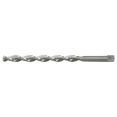 29/64 RHS / RHC HSS 135 Degree Notched Point Deep Hole Parabolic Taper Length Drill - Bright - Exact Industrial Supply