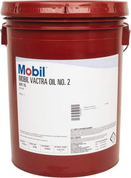 Mobil - 5 Gal Pail, Mineral Way Oil - ISO Grade 68, SAE Grade 9 - Caliber Tooling