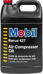 Mobil - 1 Gal Bottle, ISO 100, SAE 30, Air Compressor Oil - 300°, 104.6 Viscosity (cSt) at 40°C, 11.6 Viscosity (cSt) at 100°C - Caliber Tooling