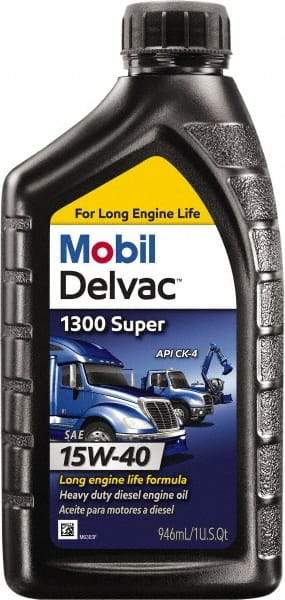 Mobil - 1 Quart Diesel Engine Oil - Grade 15W-40 - Caliber Tooling