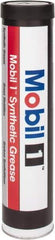 Mobil - 13.4 oz Cartridge Synthetic General Purpose Grease - Red, 302°F Max Temp, NLGIG 2, - Caliber Tooling