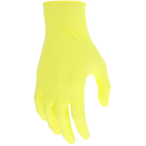 3.5 mil Economy Powder Free NBR Yellow L