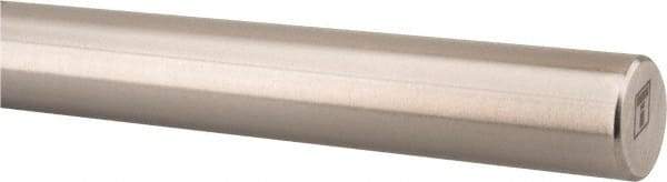 Thomson Industries - 1/2" Diam, 20" Long, Steel Standard Round Linear Shafting - 60-65C Hardness - Caliber Tooling