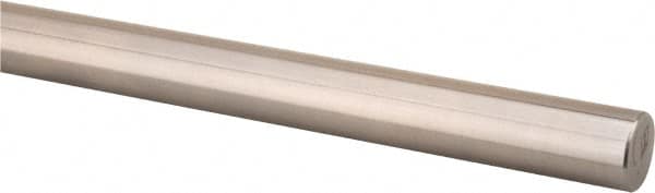 Thomson Industries - 5/8" Diam, 20" Long, Steel Standard Round Linear Shafting - 60-65C Hardness - Caliber Tooling