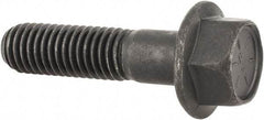 Value Collection - 1/2-13 UNC, 2" Length Under Head, Hex Drive Flange Bolt - 1-1/4" Thread Length, Grade 8 Alloy Steel, Smooth Flange, Phosphate & Oil Finish - Caliber Tooling