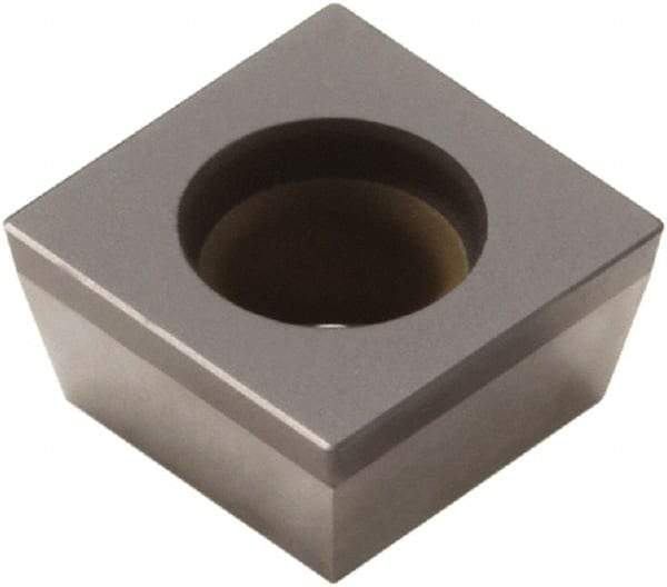 Seco - SCGW32.52 Grade CBN200 PCBN Turning Insert - Uncoated, 90° Square, 3/8" Inscr Circle, 5/32" Thick, 1/32" Corner Radius - Caliber Tooling