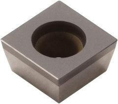 Seco - SCGW21.52 Grade CBN200 PCBN Turning Insert - Uncoated, 90° Square, 1/4" Inscr Circle, 3/32" Thick, 1/32" Corner Radius - Caliber Tooling