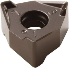 Seco - XNEX080608 M08 Grade T350M Carbide Milling Insert - TiCN/Al2O3 Finish, 1/4" Thick, 0.491" Inscribed Circle - Caliber Tooling