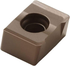 Seco - LNKT050404 M06 Grade MM4500 Carbide Milling Insert - TiCN/Al2O3 Finish, 0.185" Thick, 0.016" Corner Radius - Caliber Tooling