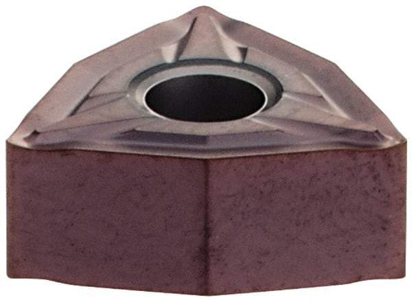 Seco - WNMG331W FF2 Grade TP1030 Cermet Turning Insert - 80° Trigon, 3/8" Inscr Circle, 3/16" Thick, 1/64" Corner Radius - Caliber Tooling