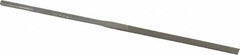 Grobet - 4" Needle Precision Swiss Pattern Equalling File - Round Handle - Caliber Tooling