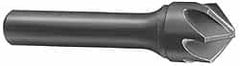 Melin Tool - 1-3/4" Head Diam, 1" Shank Diam, 6 Flute 60° Solid Carbide Countersink - Caliber Tooling