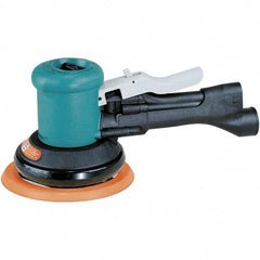 Dynabrade - 12,000 OPM, 23 CFM Air Consumption, Palm Air Orbital Sander - Round Pad, 1/4 NPT Inlet - Caliber Tooling