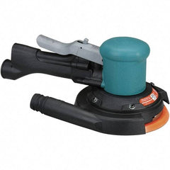 Dynabrade - 12,000 OPM, 23 CFM Air Consumption, Palm Air Orbital Sander - Round Pad, 1/4 NPT Inlet - Caliber Tooling