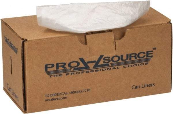 PRO-SOURCE - 0.43 mil Thick, Household/Office Trash Bags - 33" Wide x 40" High, Clear - Caliber Tooling