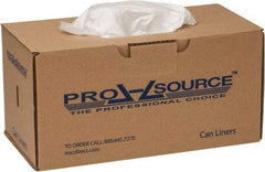 PRO-SOURCE - 0.63 mil Thick, Household/Office Trash Bags - 40" Wide x 48" High, Clear - Caliber Tooling