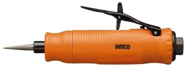 Dotco - 1/4" Collet, Straight Handle, Air Die Grinder - 25,000 RPM, Front Exhaust, 0.3 hp, 90 psi, 1/4" Inlet - Caliber Tooling