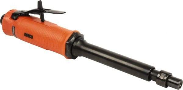 Dotco - 1/4" Collet, Straight Handle, Air Straight Die Grinder - 28,000 RPM, Rear Exhaust, 16 CFM, 0.3 hp, 90 psi, 1/4" Inlet - Caliber Tooling