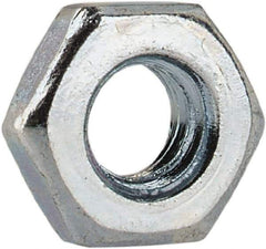 Value Collection - M3x0.50 Steel Right Hand Hex Jam Nut - 5.5mm Across Flats, 1.8mm High, Zinc-Plated Finish - Caliber Tooling