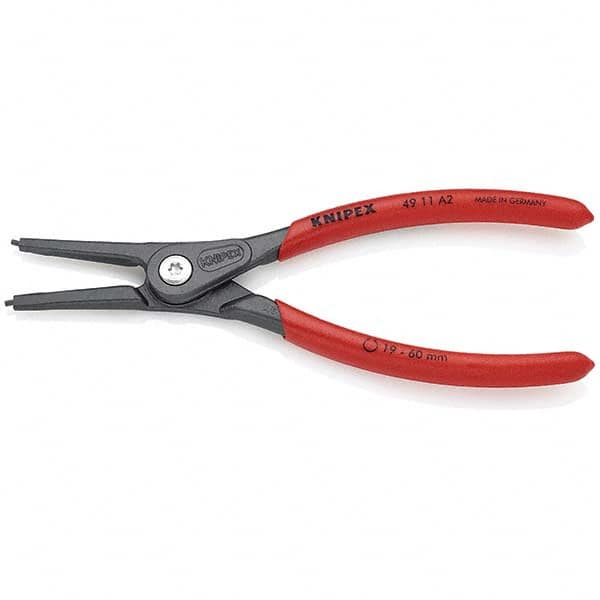 Knipex - Retaining Ring Pliers Type: External Ring Size: 3/4" - 2-3/64" - Caliber Tooling