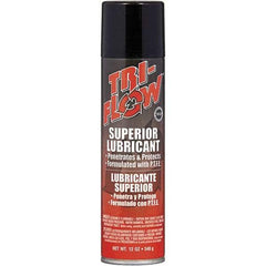 Tri-Flow - 12 oz Aerosol Petroleum Lubricant - Brown, -60°F to 475°F - Caliber Tooling