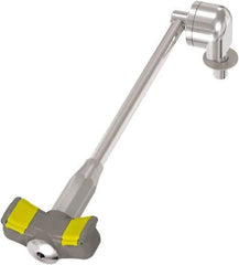 Bradley - Deck Mount, Eyewash Station - 1/2" Inlet, 30 psi Flow, 0.4 GPM Flow Rate - Caliber Tooling