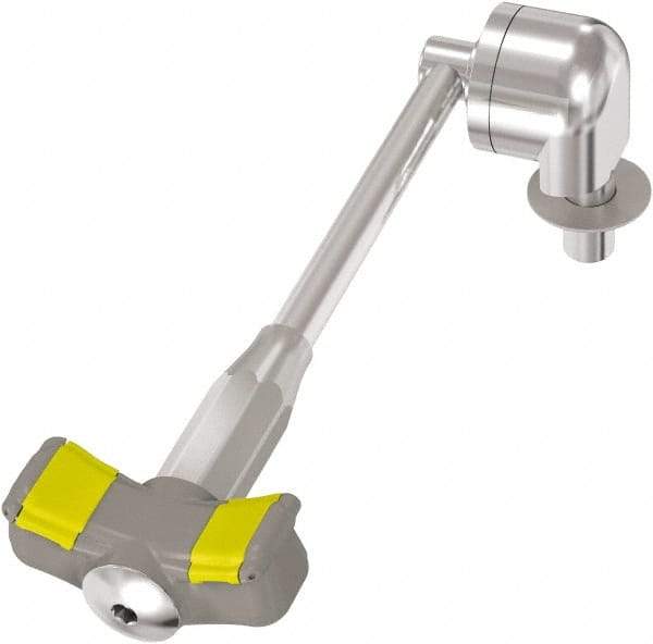 Bradley - Deck Mount, Eyewash Station - 1/2" Inlet, 30 psi Flow, 0.4 GPM Flow Rate - Caliber Tooling