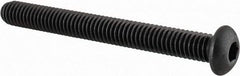 Value Collection - 5/16-18 UNC Hex Socket Drive, Button Screw - Alloy Steel, Black Oxide Finish, Fully Threaded, 3" Length Under Head - Caliber Tooling