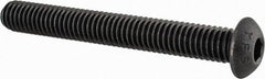 Value Collection - 3/8-16 UNC Hex Socket Drive, Button Screw - Alloy Steel, Black Oxide Finish, Fully Threaded, 3" Length Under Head - Caliber Tooling