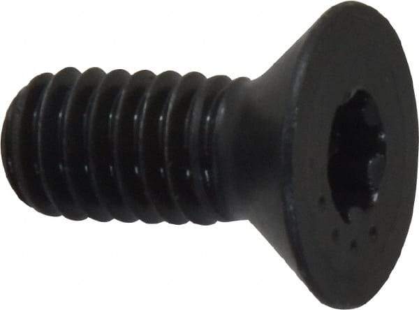 Camcar - 5/16-18 UNC Torx Plus Drive, 82° Flat Screw - Alloy Steel, Black Oxide Finish, Fully Threaded, 3/4" OAL - Caliber Tooling