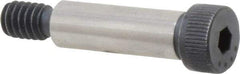 Made in USA - 5/16" Shoulder Diam x 1" Shoulder Length, 1/4-20 UNC, Hex Socket Shoulder Screw - 8 Alloy Steel, 0.419 to 0.438" Head Diam - Caliber Tooling