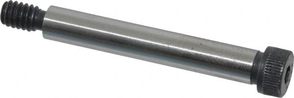 Made in USA - 5/16" Shoulder Diam x 2" Shoulder Length, 1/4-20 UNC, Hex Socket Shoulder Screw - 8 Alloy Steel, 0.419 to 0.438" Head Diam - Caliber Tooling