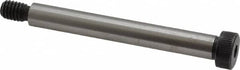 Made in USA - 3/8" Shoulder Diam x 3" Shoulder Length, 5/16-18 UNC, Hex Socket Shoulder Screw - 8 Alloy Steel, 0.543 to 0.562" Head Diam - Caliber Tooling