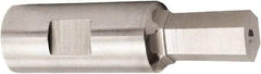 Hassay-Savage - 3/16" Hexagon Rotary Broach - 9/32" Depth of Cut, 0.315" Shank - Caliber Tooling